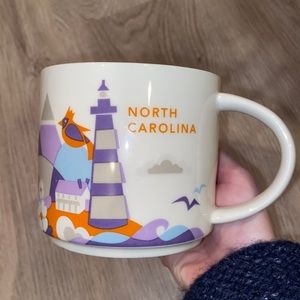 Starbucks You Are Here North Carolina 2016 Mug
